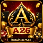 A26 Game – Official card and casino game app featured on betwin.com.pk with golden spade ace logo