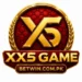 XX5 Game gold and red official logo badge with laurel wreath — free APK download for Pakistani players