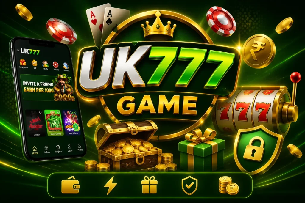 UK777 Game APK Free Download Pakistan – Aviator, Money Coming, Andar Bahar, Slots and Secure Mobile Gaming