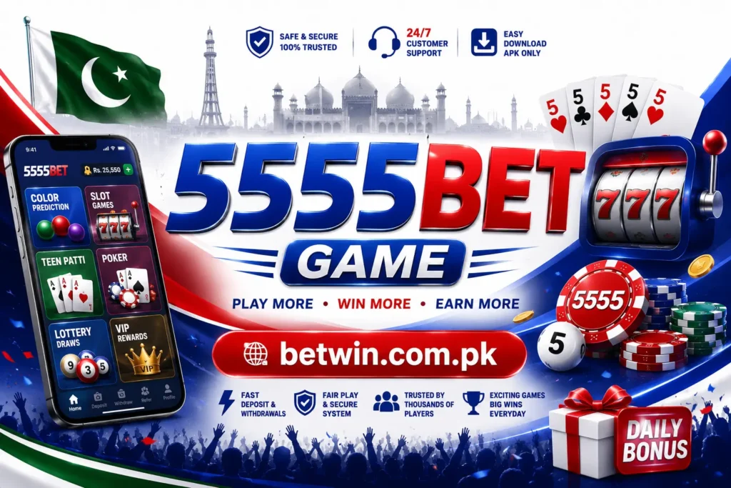 5555Bet Game Download APK Pakistan 2026