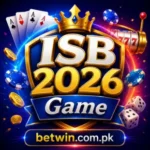 ISB2026 Game feature image with crown, cards, reels and gaming elements for Pakistan