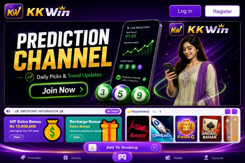 Kkwin Game Prediction Channel Pakistan 2026