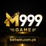 M999 Game crown logo dark gold background Pakistan Android 2026