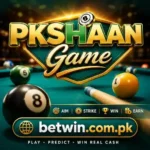PKSHAAN Game 8 ball pool banner for Pakistani Android earning app 2026